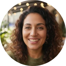 Person looking at their certificate on a mobile device